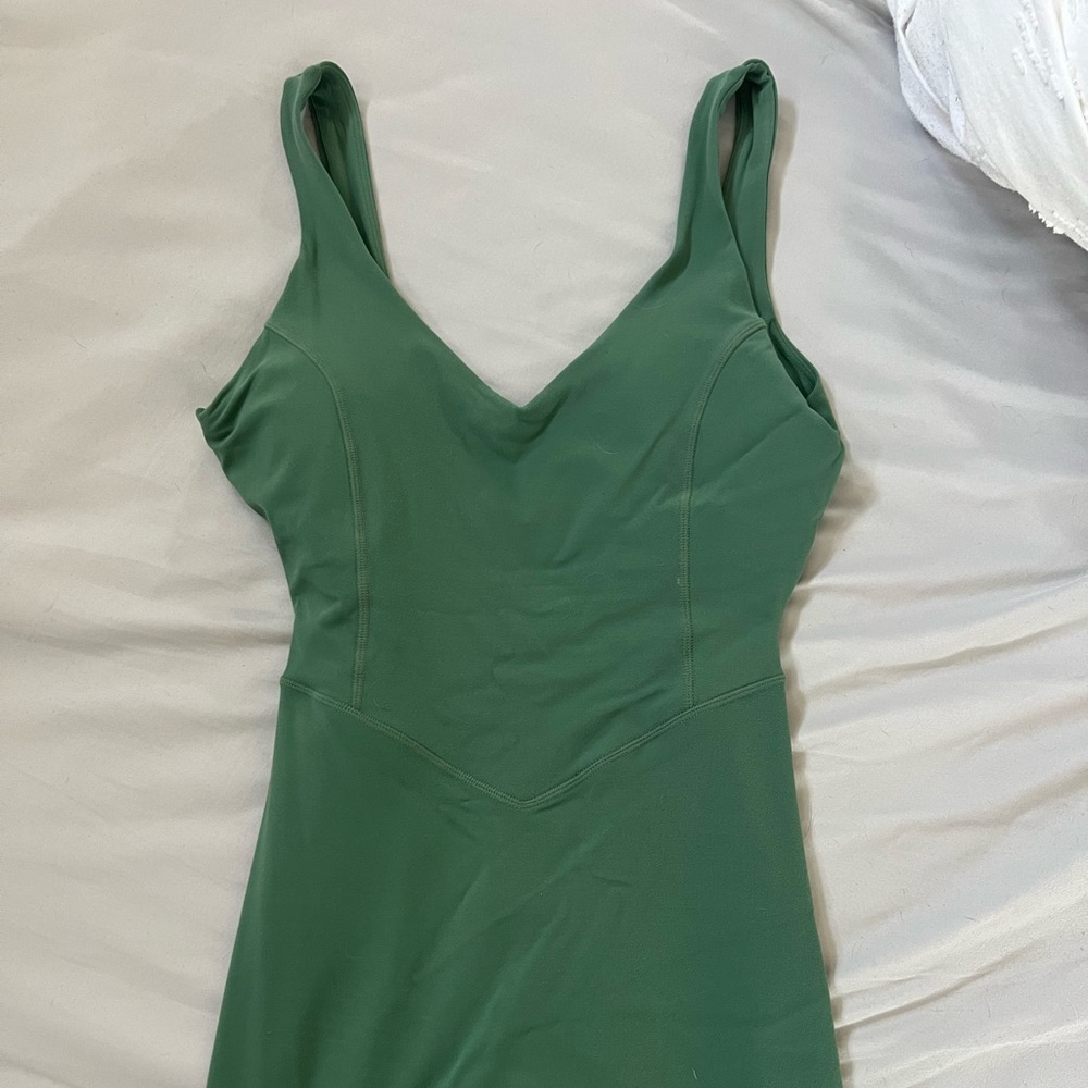 Balance Athletica Green V-Neck Jumpsuit